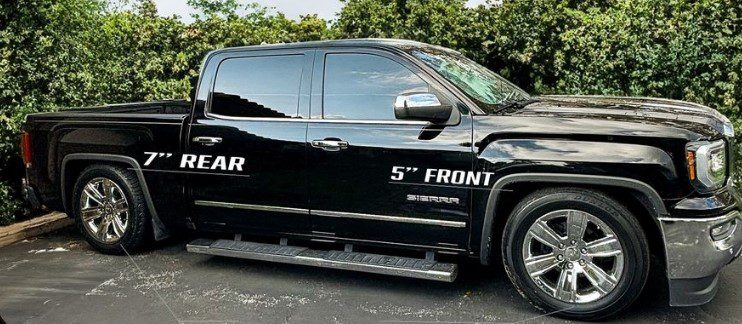 2007-2016 GM1500 (CAST) 5/7 LOWERING KIT EXTENDED/CREW CAB  W/ WELD ON C-NOTCH by IHC Suspension – product detail 8