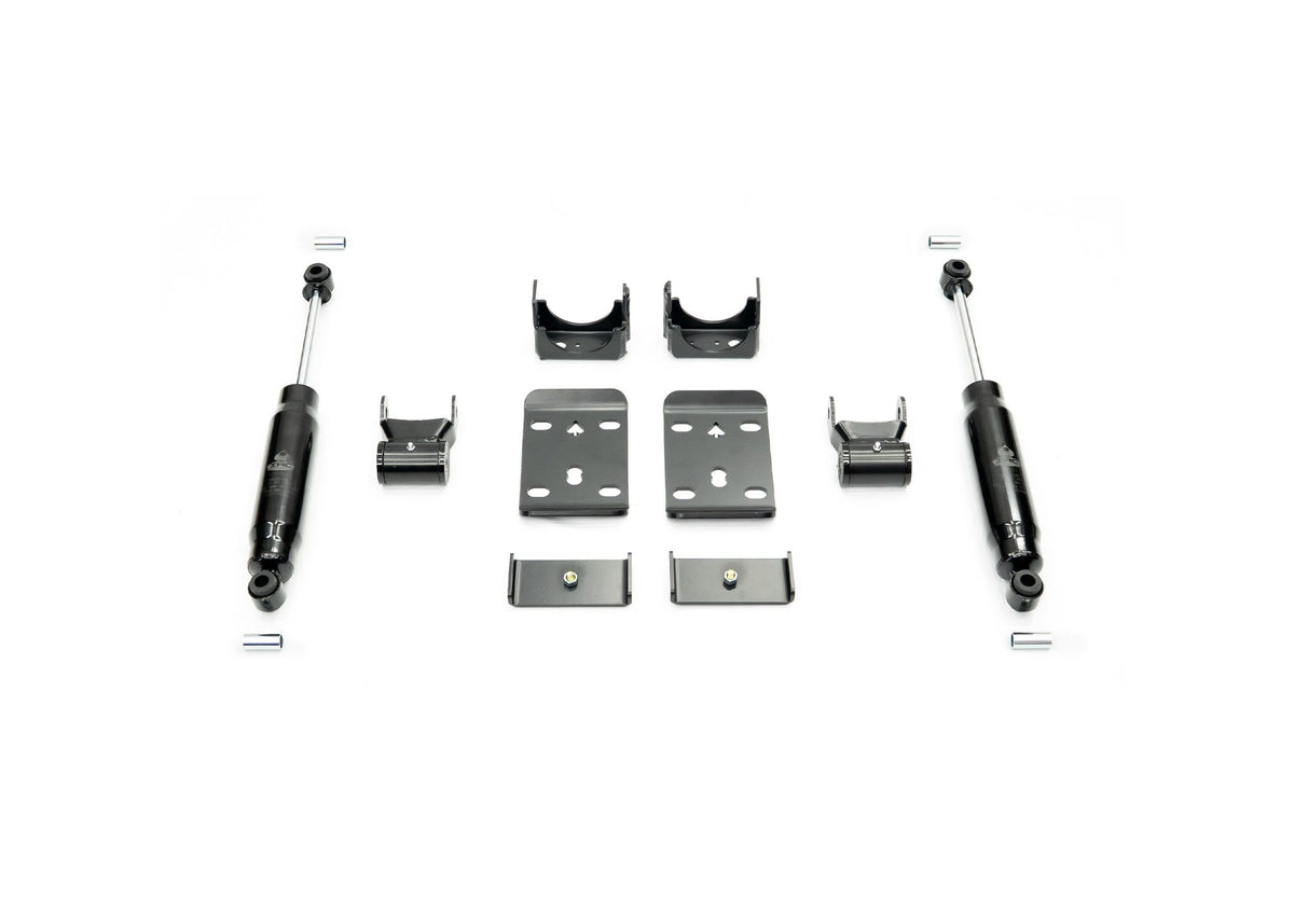 2007-2018 GM1500 5″ Single Cab| 6″ Extended/Crew Cab Rear Lowering Kit by IHC Suspension