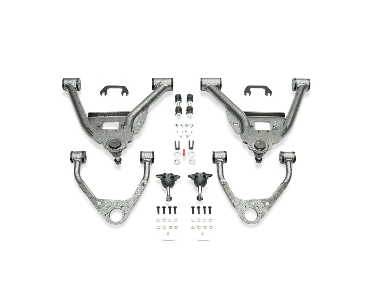 2014-2018 GM1500 (ALUMINUM/STAMPED) 4″- 5″ FRONT LOWERING CONTROL ARMS by IHC Suspension
