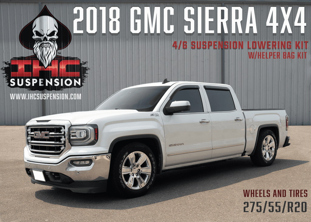 2014-2018 GM1500 (ALUMINUM/STAMPED) 4″- 5″ FRONT LOWERING CONTROL ARMS by IHC Suspension – product detail 6