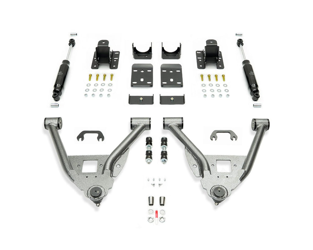 2014-2018 GM1500 (ALUMINUM/STAMPED) 3/5 LOWERING KIT EXTENDED/CREW CAB by IHC Suspension