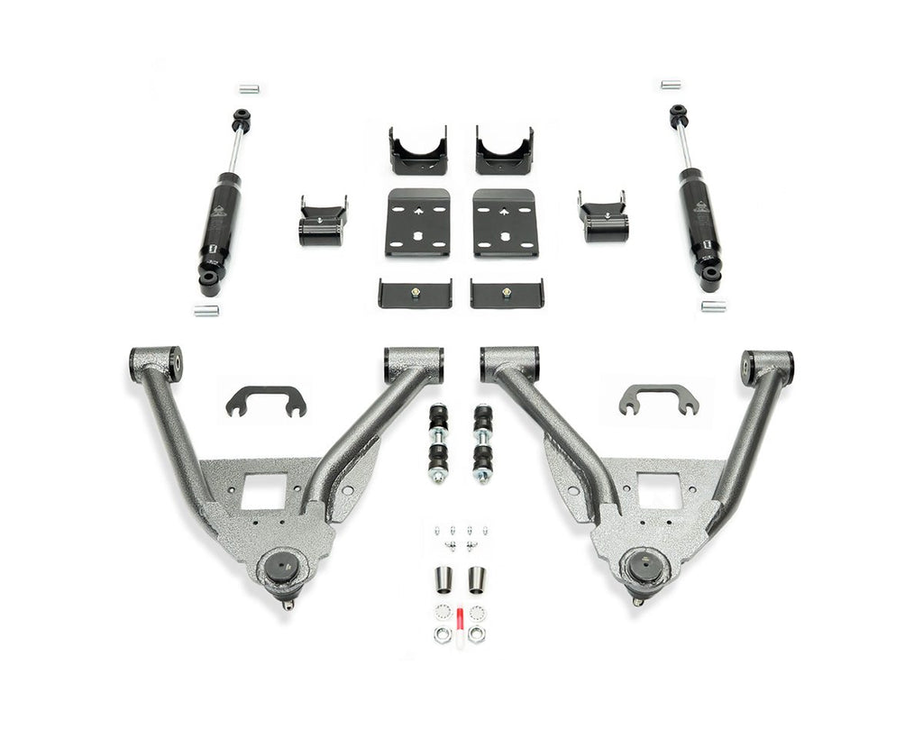 2014-2018 GM1500 (ALUMINUM/STAMPED) 3/5 LOWERING KIT SINGLE CAB by IHC Suspension