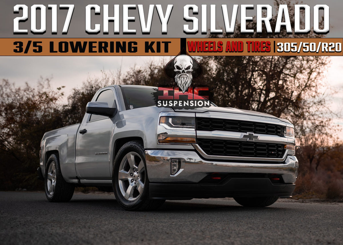 2014-2018 GM1500 (ALUMINUM/STAMPED) 3/5 LOWERING KIT SINGLE CAB by IHC Suspension – product detail 6