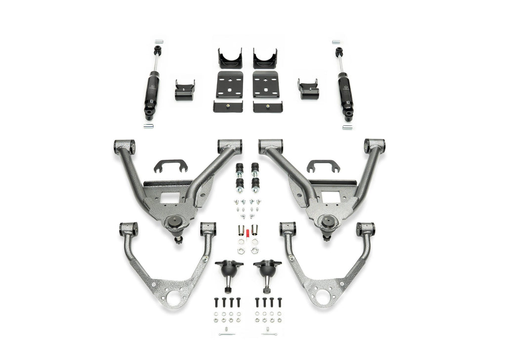 2014-2018 GM1500 (ALUMINUM/STAMPED) 4/6 LOWERING KIT EXTENDED/CREW CAB by IHC Suspension