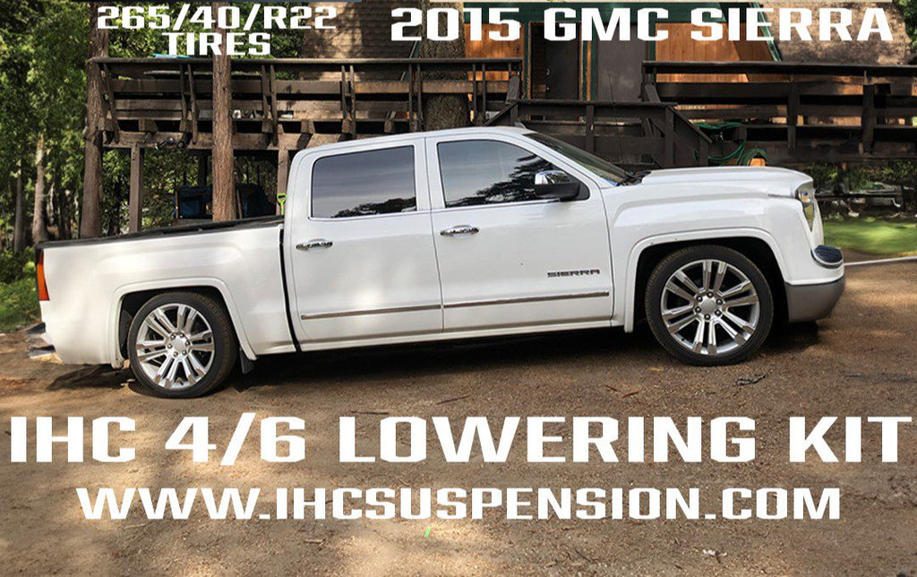 2014-2018 GM1500 (ALUMINUM/STAMPED) 4/6 LOWERING KIT EXTENDED/CREW CAB by IHC Suspension – product detail 9