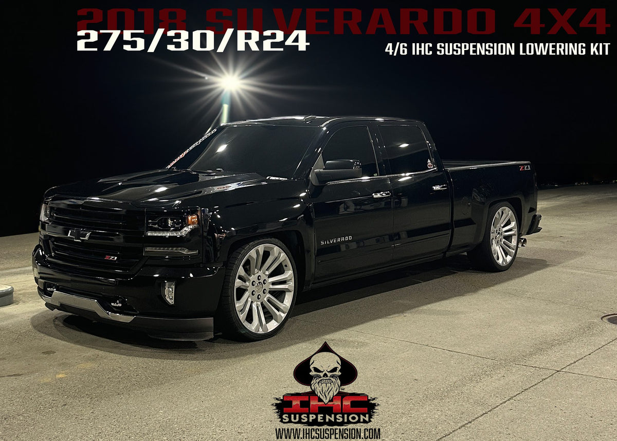 2014-2018 GM1500 (ALUMINUM/STAMPED) 4/6 LOWERING KIT EXTENDED/CREW CAB by IHC Suspension – product detail 11