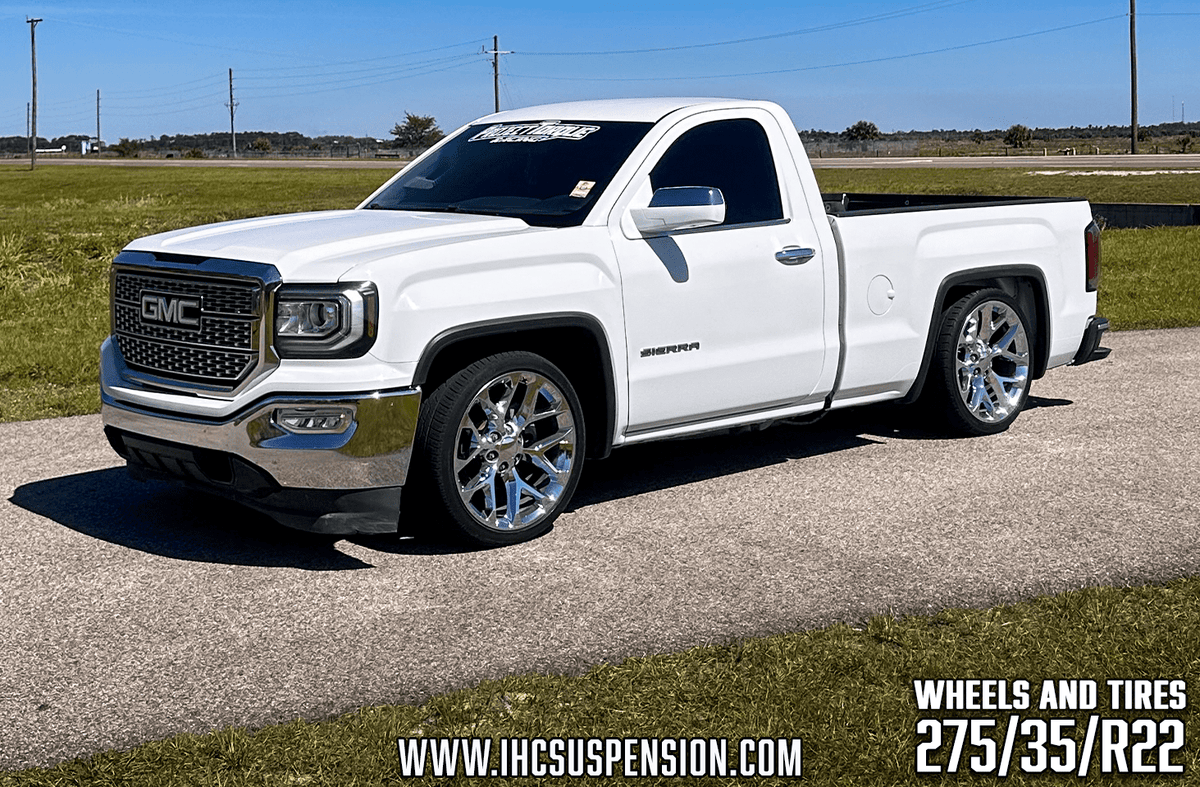 2014-2018 GM1500 (ALUMINUM/STAMPED) 5/7 LOWERING KIT SINGLE CAB W/ WELD ON C-NOTCH by IHC Suspension – product detail 9