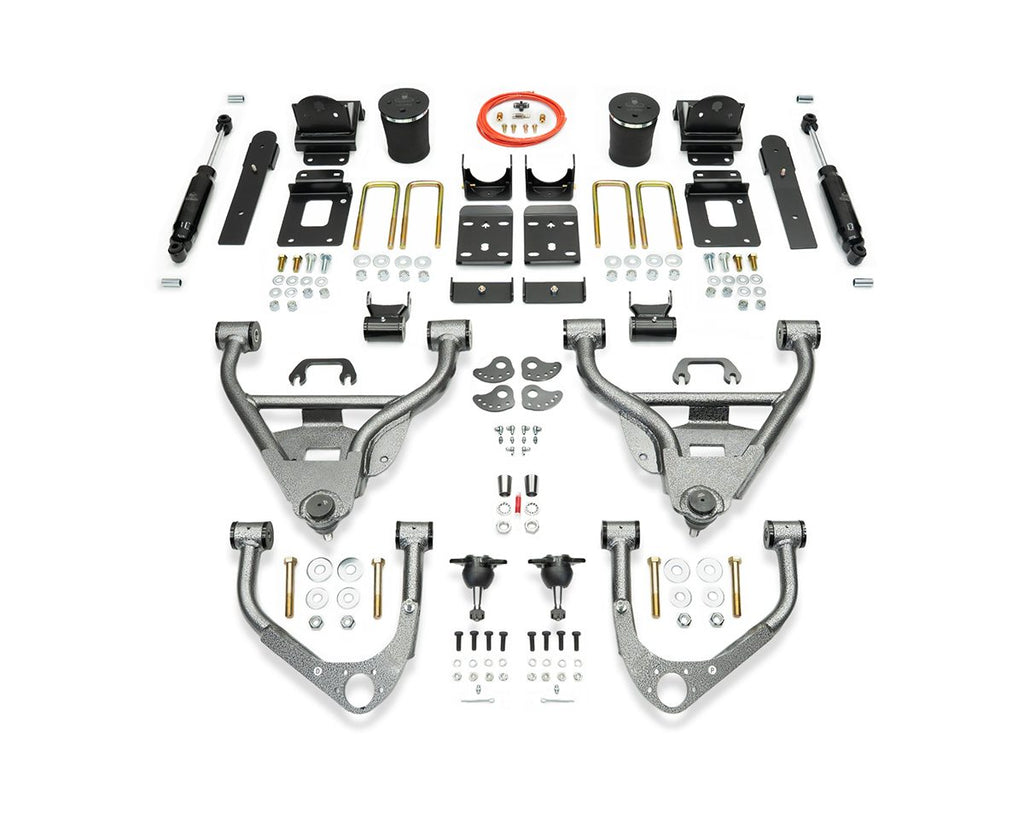 2019-PRESENT GM1500 3/5 LOWERING KIT W/ HELPER BAGS by IHC Suspension