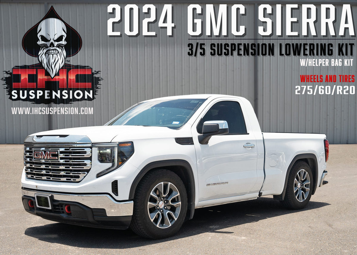 2019-PRESENT GM1500 3/5 LOWERING KIT W/ HELPER BAGS by IHC Suspension – product detail 8