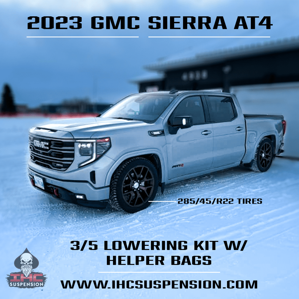 2019-PRESENT GM1500 3/5 LOWERING KIT W/ HELPER BAGS by IHC Suspension – product detail 10