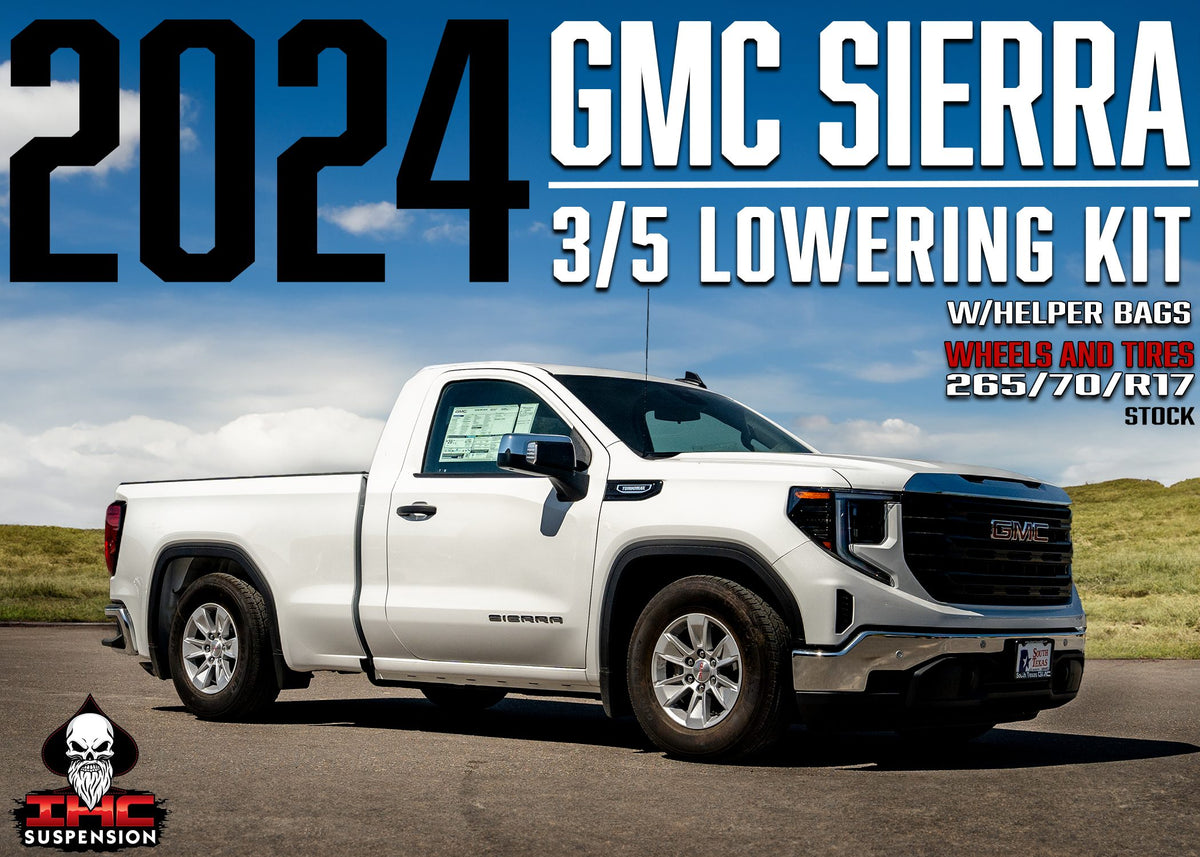 2019-PRESENT GM1500 3/5 LOWERING KIT W/ HELPER BAGS by IHC Suspension – product detail 11