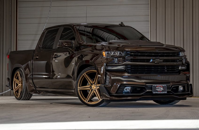 2019-PRESENT GM1500 4/6 LOWERING KIT W/ BOLT ON C-NOTCH (ALL CABS) by IHC Suspension – product detail 9