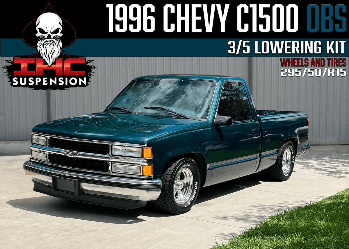 1988-1998 C1500 3″ FRONT LOWERING CONTROL ARMS by IHC Suspension – product detail 5