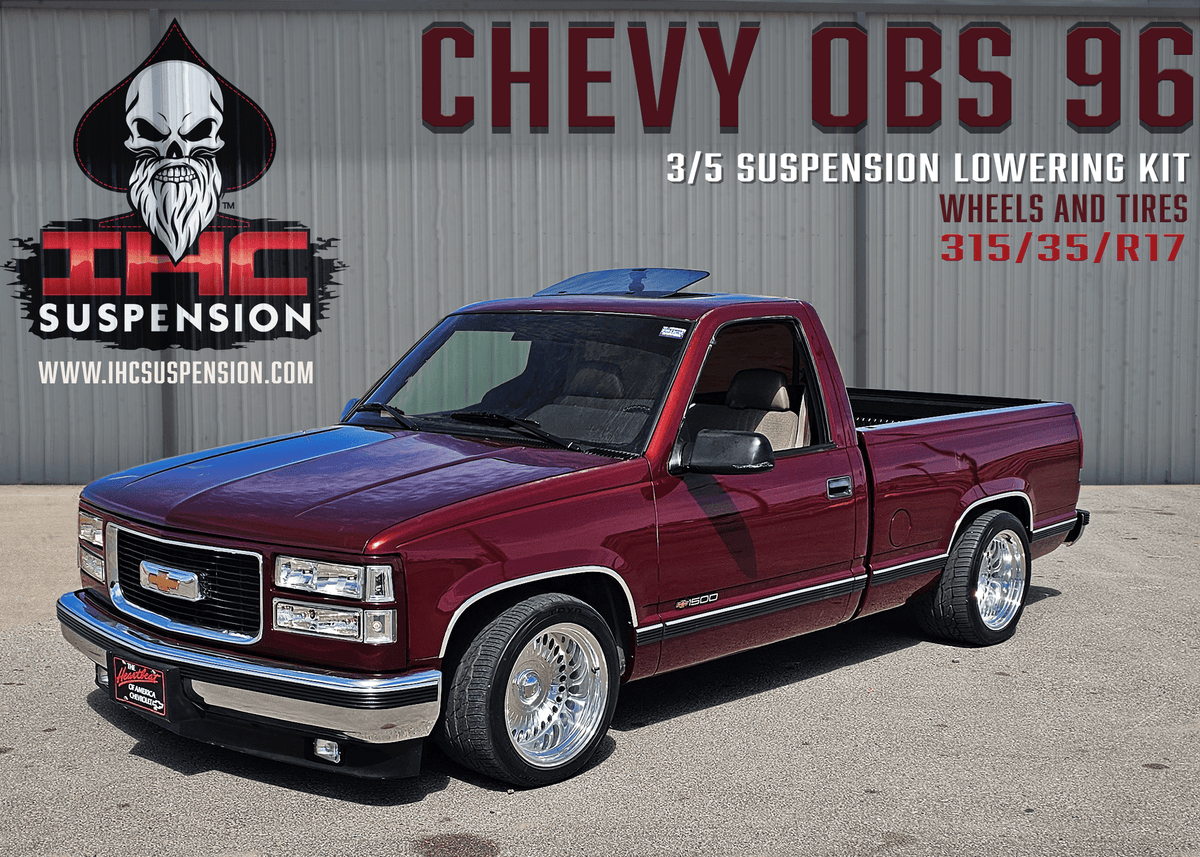 1988-1998 C1500 3/5 LOWERING KIT W/ WELD ON C-NOTCH by IHC Suspension – product detail 12