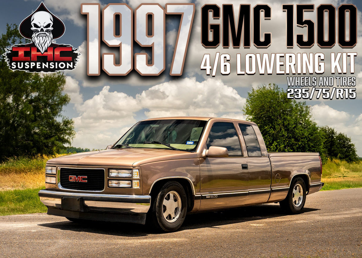 1988-1998 C1500 4/6 LOWERING KIT W/ BOLT ON C-NOTCH by IHC Suspension – product detail 11