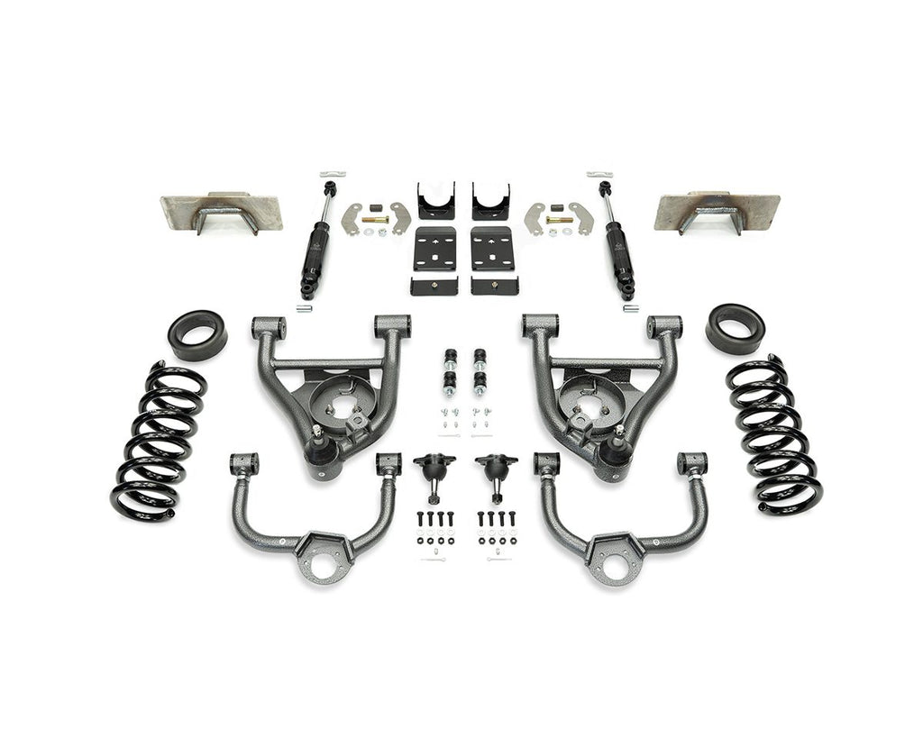1988-1998 C1500 4/6 LOWERING KIT W/ WELD ON NOTCH by IHC Suspension