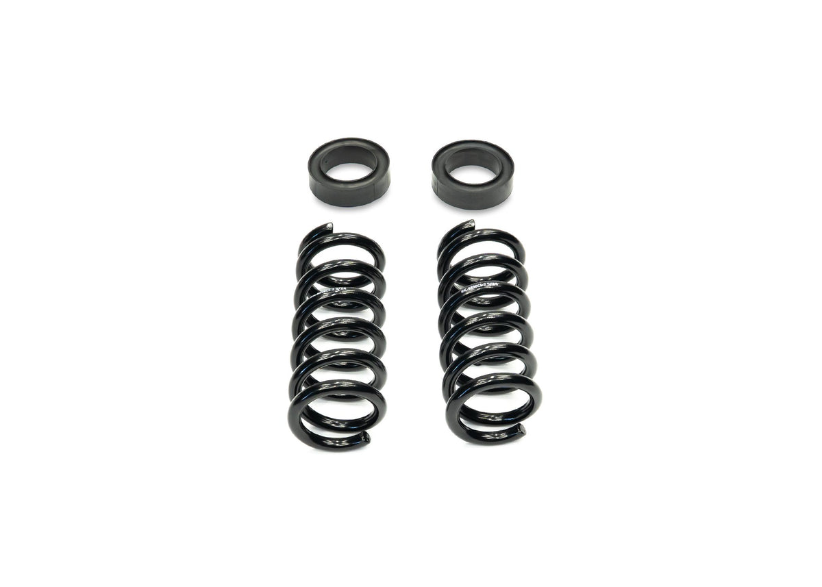 1988-1998 C1500 2″ Front Lowering Coil Springs W/ 1″ Isolator by IHC Suspension