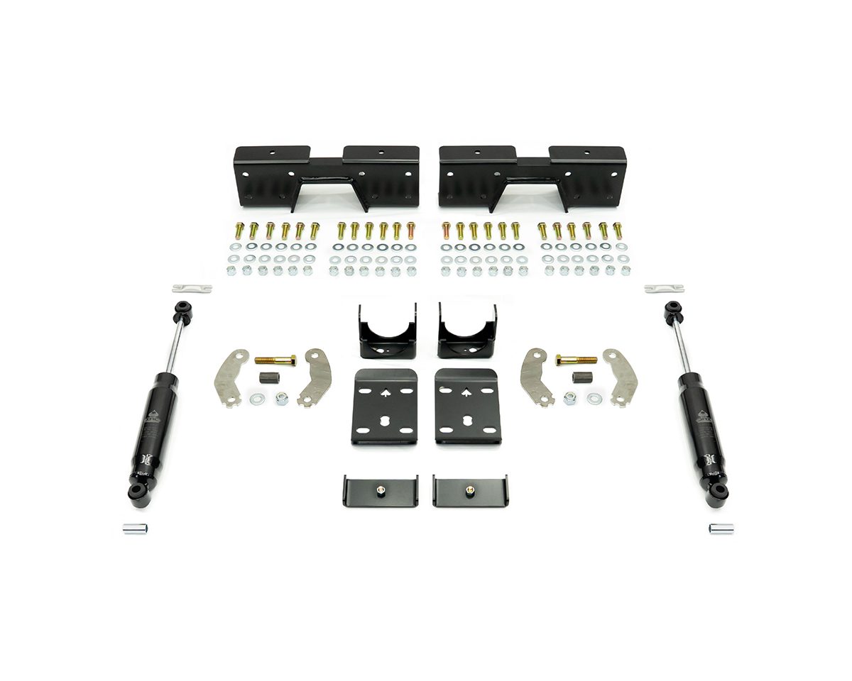 1988-1998 C1500 6″ REAR LOWERING KIT W/ BOLT ON C-NOTCH by IHC Suspension