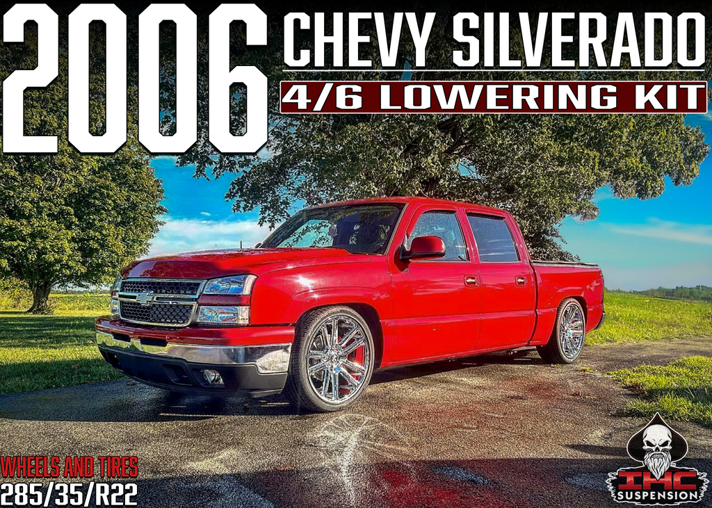 1999-2006 (2007 CLASSIC) GM 2WD 4/6 LOWERING KIT W/ WELD ON C-NOTCH by IHC Suspension – product detail 11