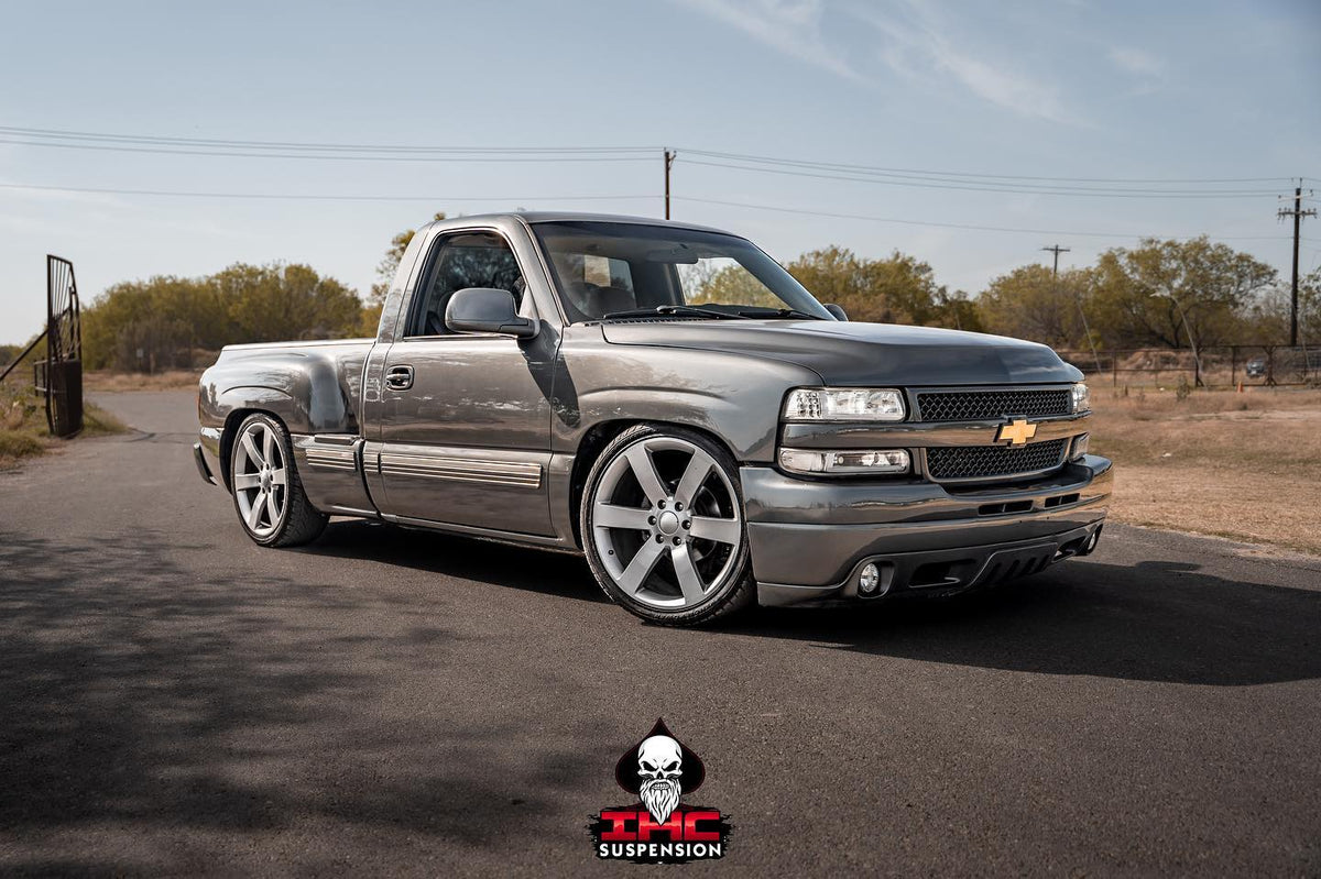 1999-2006 (2007 CLASSIC) GM 2WD 5/7 LOWERING KIT W/ BOLT ON C-NOTCH by IHC Suspension – product detail 12