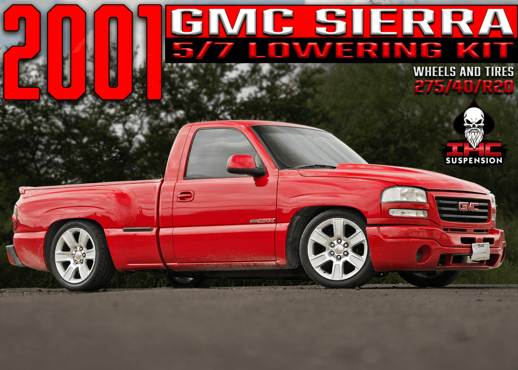 1999-2006 (2007 CLASSIC) GM 2WD 5/7 LOWERING KIT W/ WELD ON C-NOTCH by IHC Suspension – product detail 7