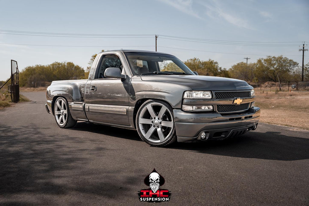 1999-2006 (2007 CLASSIC) GM 2WD 5/7 LOWERING KIT W/ WELD ON C-NOTCH by IHC Suspension – product detail 12