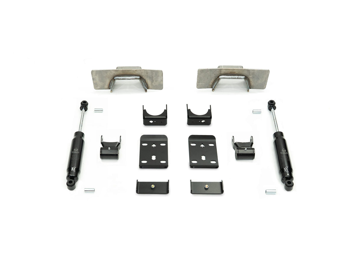 1999-2006 GM 5″ REAR LOWERING KIT W/ WELD ON C-NOTCH by IHC Suspension