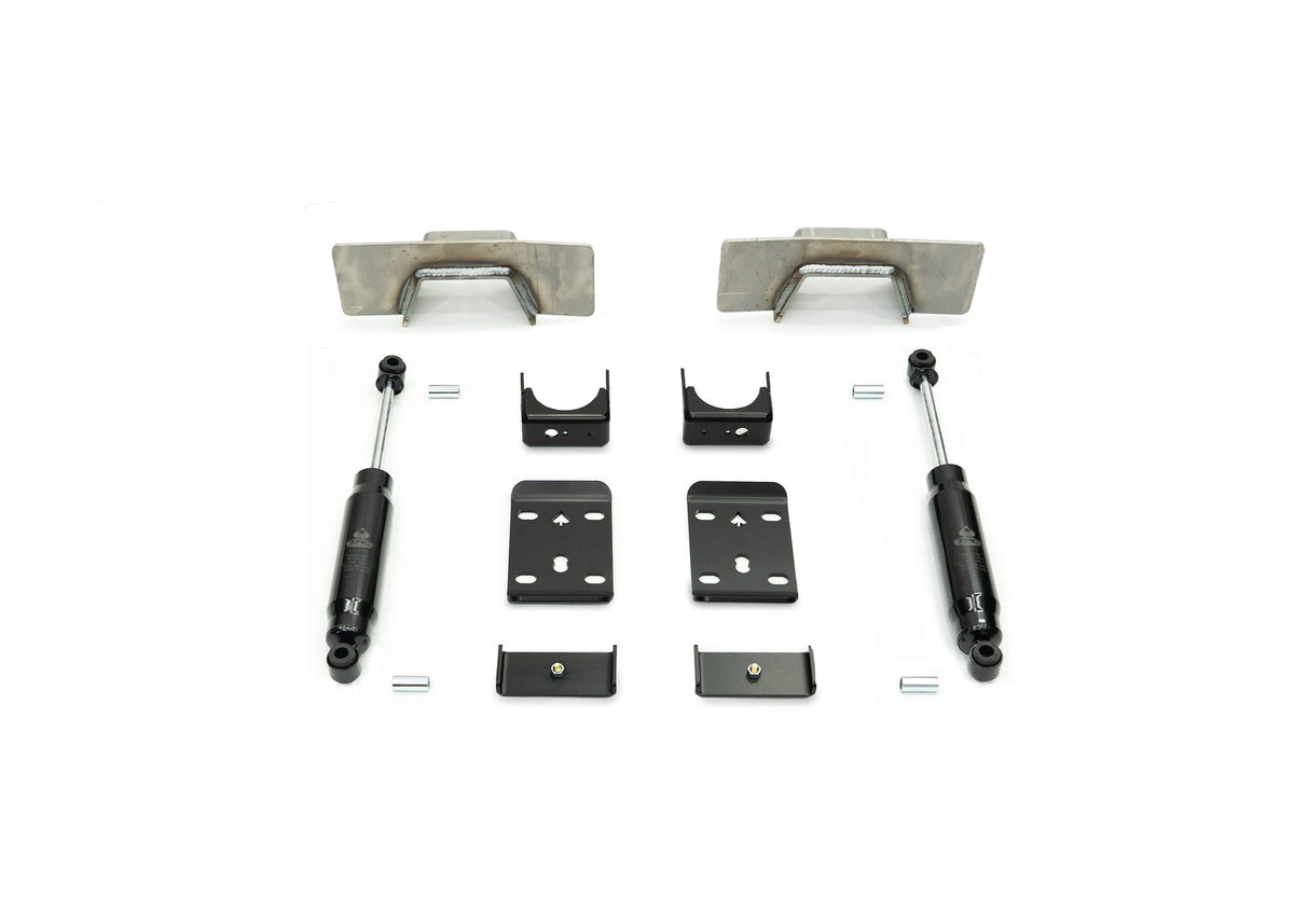 1999-2006 (2007 CLASSIC) GM 6″ REAR LOWERING KIT W/ WELD ON C-NOTCH by IHC Suspension