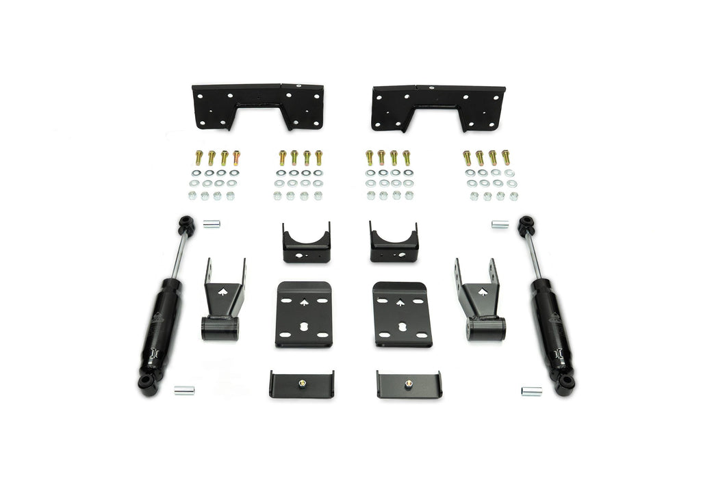 1999-2006 (2007 CLASSIC) GM 7″ REAR LOWERING KIT W/ BOLT ON C-NOTCH by IHC Suspension