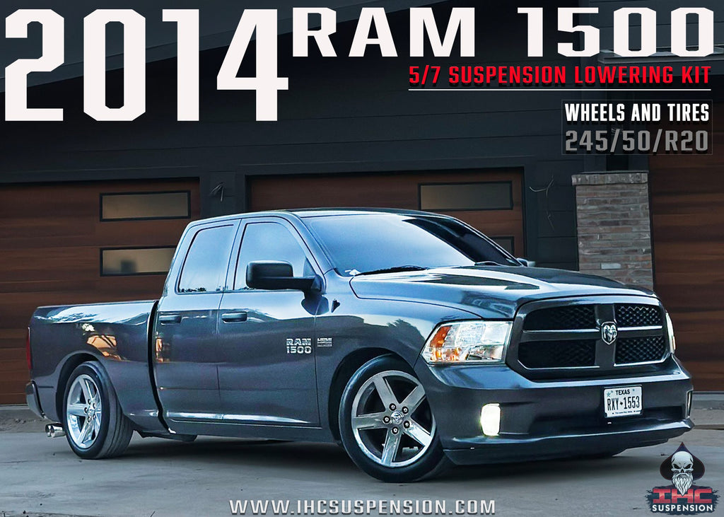 2009-2018 RAM 1500 2WD 4″ or 5″ F|6″ or 7″ R LOWERING KIT (AVAILABLE ON BACKORDER) by IHC Suspension – product detail 11