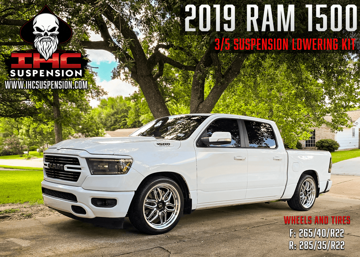2019-PRESENT RAM 1500 2WD 3/5 Lowering kit (AVAILABLE ON BACKORDER) by IHC Suspension – product detail 8