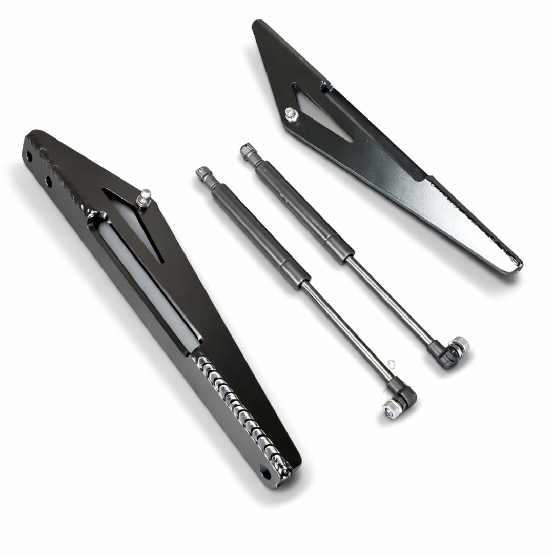 2007-2013 Hood Strut Kit, Silverado, Sierra, Bagged, Dropped, Trucks - Reklez Suspension Works